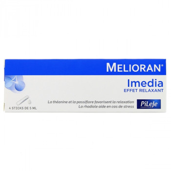 Melioran Imedia Effet Relaxant x4 sticks Pileje