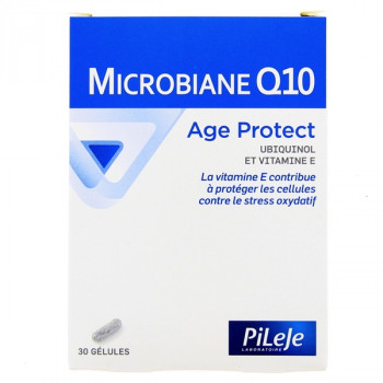 Microbiane Q10 Age Protect x30 gélules Pileje