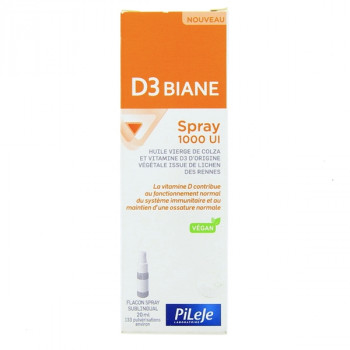 D3 Biane Spray 1000 UI 20ml Pileje