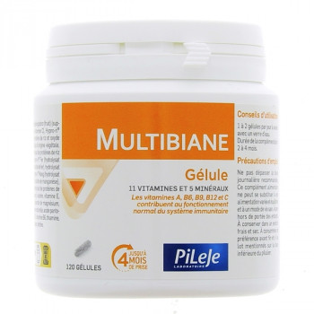 Multibiane x120 gélules Pileje