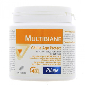 Multibiane Age Protect x120 gélules Pileje