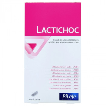 Lactichoc x20 gélules Pileje