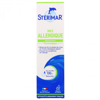 Stérimar Nez allergique Manganèse 100ml