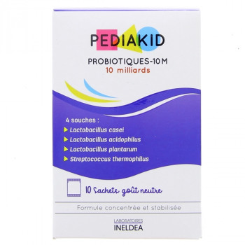 Pediakid Probiotiques 10M x10 sachets