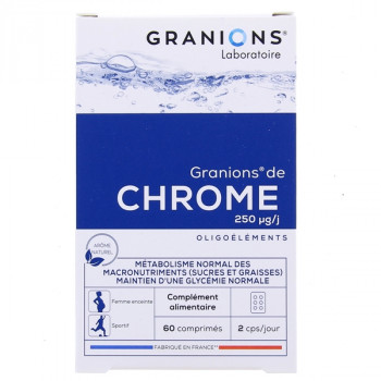Granions de Chrome 250ug x60cpr