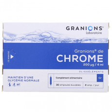 Granions de Chrome 200ug x30...