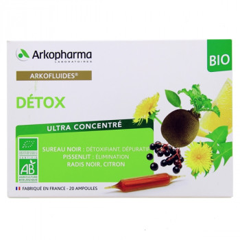 Arkofluides Detox Bio x20 ampoules Arkopharma