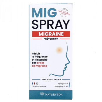 MigSpray Migraine 15ml Naturveda