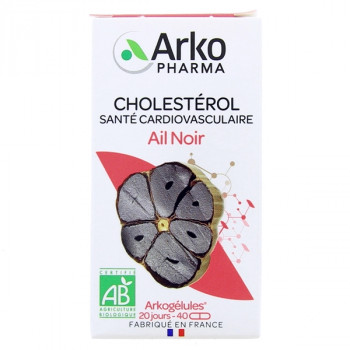 Arkogélules Ail Noir BIO x40 gélules Arkopharma