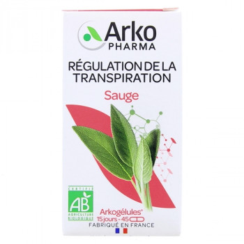 Arkogélules Sauge BIO x45 gélules Arkopharma