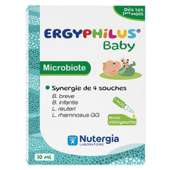 Ergyphilus Baby Gouttes 10ml Nutergia