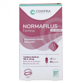 Normafilus Femina x60 gélules Codifra
