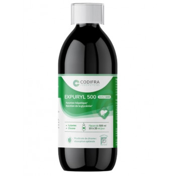Expuryl 500 Fonction Hépatique & Maintien glycémie 500ml Codifra