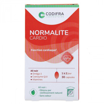Normalite Cardio Fonction Cardiaque x30 capsules Codifra
