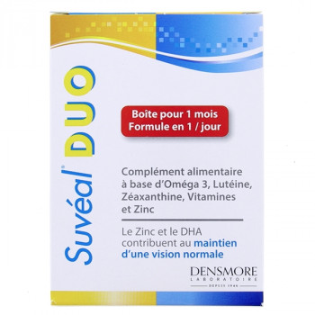 Suvéal Duo 1 mois x30 capsules Densmore
