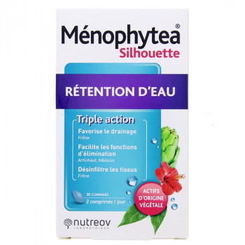 Ménophytea Silhouette Rétention d'eau x30cpr Nutreov