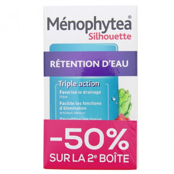 Ménophytea Silhouette Rétention d'eau 2x30cpr Nutreov