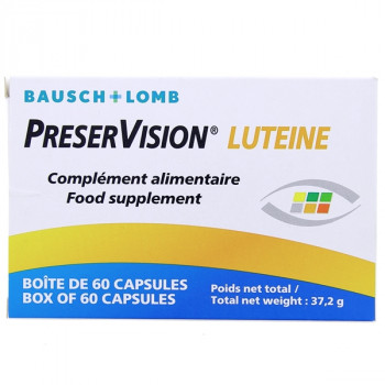 Preservision Luteine x60 capsules Bausch + Lomb