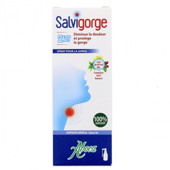 Salvigorge 2Act Spray buccal 30ml Aboca