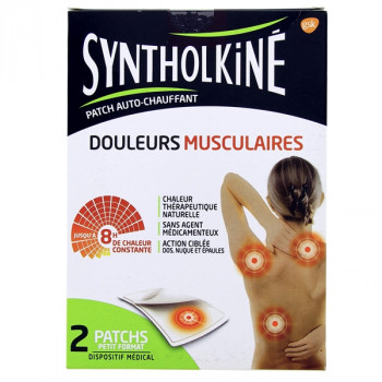SyntholKiné Patch Auto-Chauffant x2 Petit format