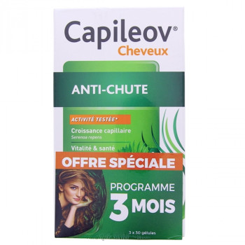 Capileov Cheveux Antichute 3x30 gélules Nutreov