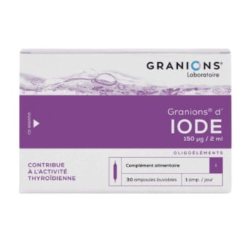 Granions d'Iode x30 ampoules