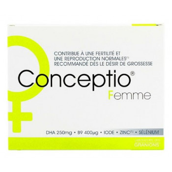 Conceptio Femme x30 gélules + 30 capsules Granions