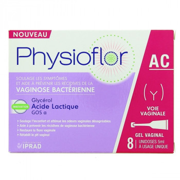 Physioflor Gel vaginal x8 unidoses Iprad