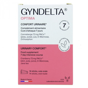 Gyndelta Confort Urinaire Optima x14 sticks CCD