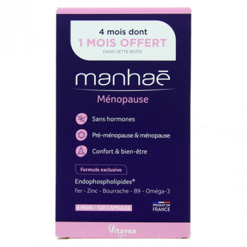 Manhaé Ménopause x120 capsules Vitavea