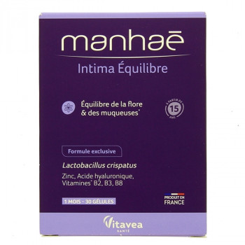 Manhaé Intima Équilibre x30 gélules Vitavea