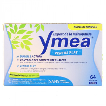 Ymea Ménopause Ventre Plat x64 gélules