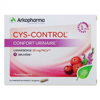 Cys-Control confort urinaire x60 gélules Arkopharma