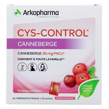 Cys-Control Canneberge x20 Sachets Arkopharma