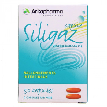 Siligaz x30 capsules Arkopharma