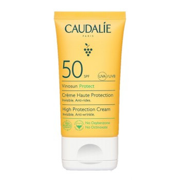 Vinosun Crème Haute Protection SPF50 Visage 50ml Caudalie
