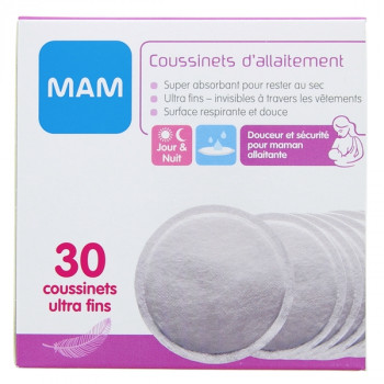 Coussinet d'allaitement x30 MAM