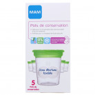 Pot de conservation 120ml x5 MAM