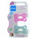 Comfort Sucettes silicone 2-6 mois Rose & Mint x2 MAM