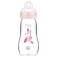 Biberon verre D&eacute;bit 2 For&ecirc;t Rose 260ml MAM
