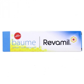 Baume apaisant et cicatrisant au miel 15g Revamil