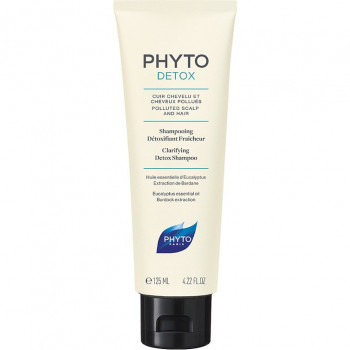Phytodetox Shampooing Détoxifiant Fraîcheur 125ml Phyto