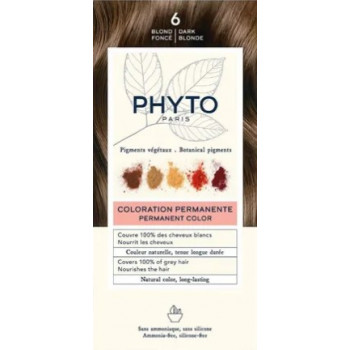 Phytocolor N°6 Blond Foncé Kit coloration permanente Phyto
