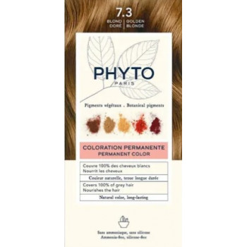 Phytocolor N°7.3 Blond Doré Kit coloration permanente Phyto