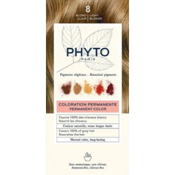 Phytocolor N°8 Blond Clair Kit coloration permanente Phyto