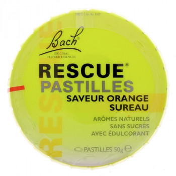 Rescue Pastilles Orange Sureau 50g