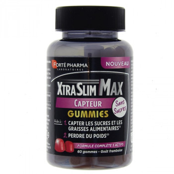 XtraSlim Max Capteur Gummies x60 gommes Forté Pharma