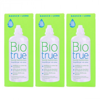 Biotrue solution multifonctions lentilles 3x300ml Bausch + Lomb