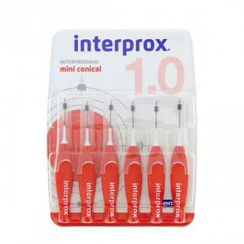 Interprox 1,0 mm Mini Conical  x6 brossettes Crinex
