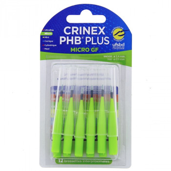 PHB Plus Micro GF x12 brossettes interproximales Crinex